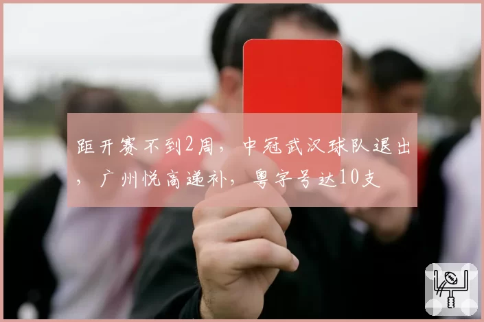 距开赛不到2周，中冠武汉球队退出，广州悦高递补，粤字号达10支